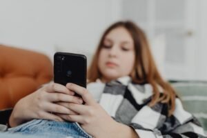 teenager smartphone social media